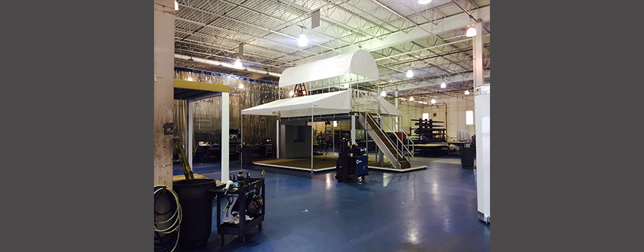 Double Stage with upper Deck Pod / Container